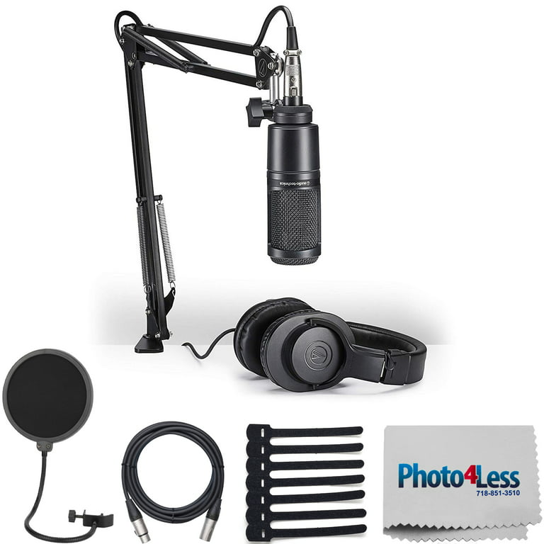 Audio-Technica AT2020 Condenser Microphone XLR Plug Professional Recording  Microphone Mobile Computer Network K-song Condenser - AliExpress