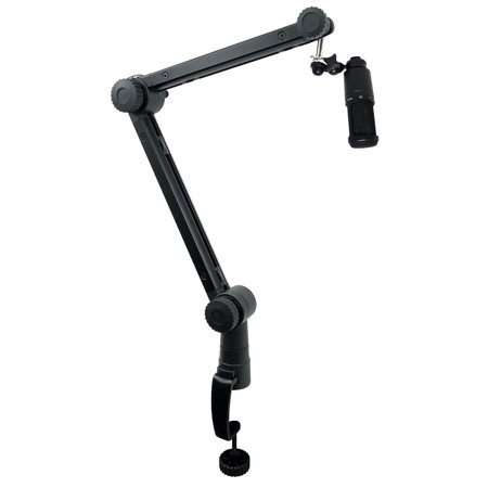 Audio Technica AT2020 Studio Recording Microphone+Pro Condenser Mic Boom Arm