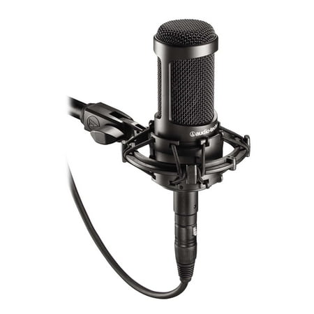 Audio Technica AT2035 Side Address Cardioid Condenser Studio Microphone/Mic+Case