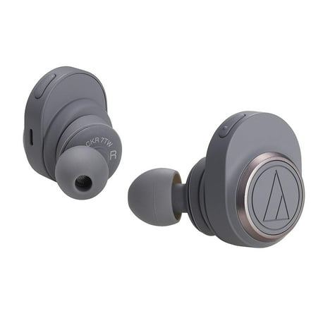 Audio-Technica ATH-CKR7TW Wireless In-Ear Headphones - Stereo - Gray
