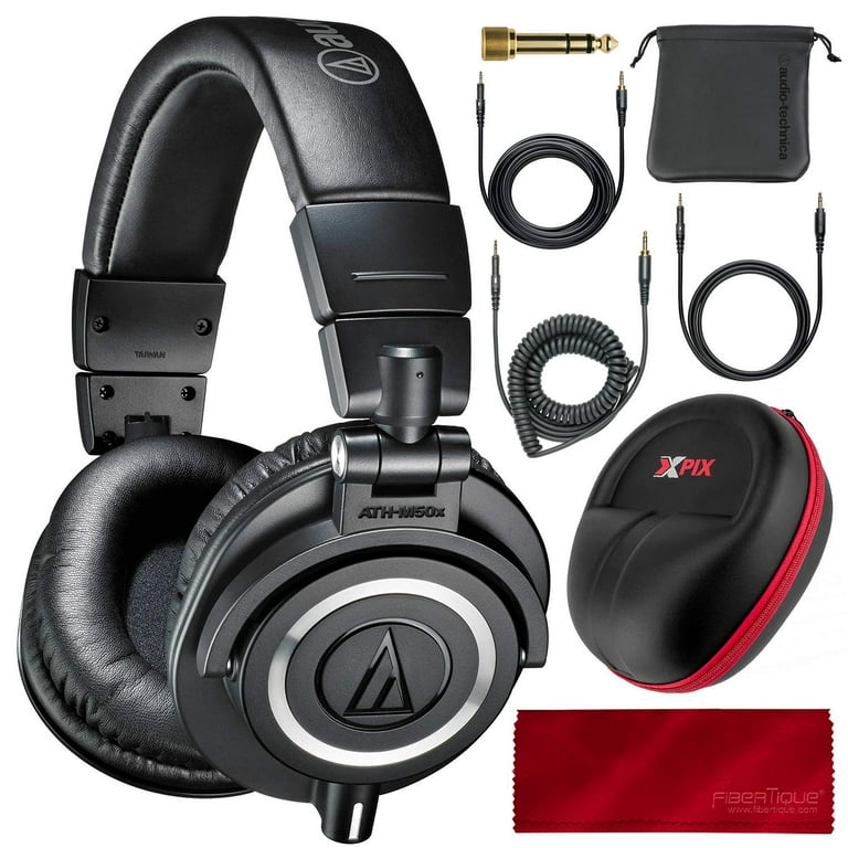 Audio-Technica ATH-M50x Professional Monitor Headphones - Black ATH-M50X