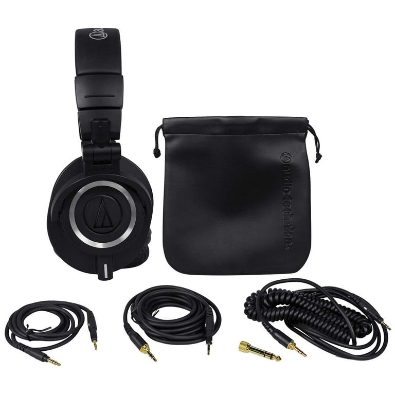 Audio-Technica ATH-M50x Closed-back Studio Monitoring Headphones