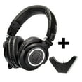 thumbnail image 1 of Audio-Technica ATH-M50x Professional Studio Monitor Headphones with Bluetooth Adapter-Amplifier BAL-M50X, 1 of 10