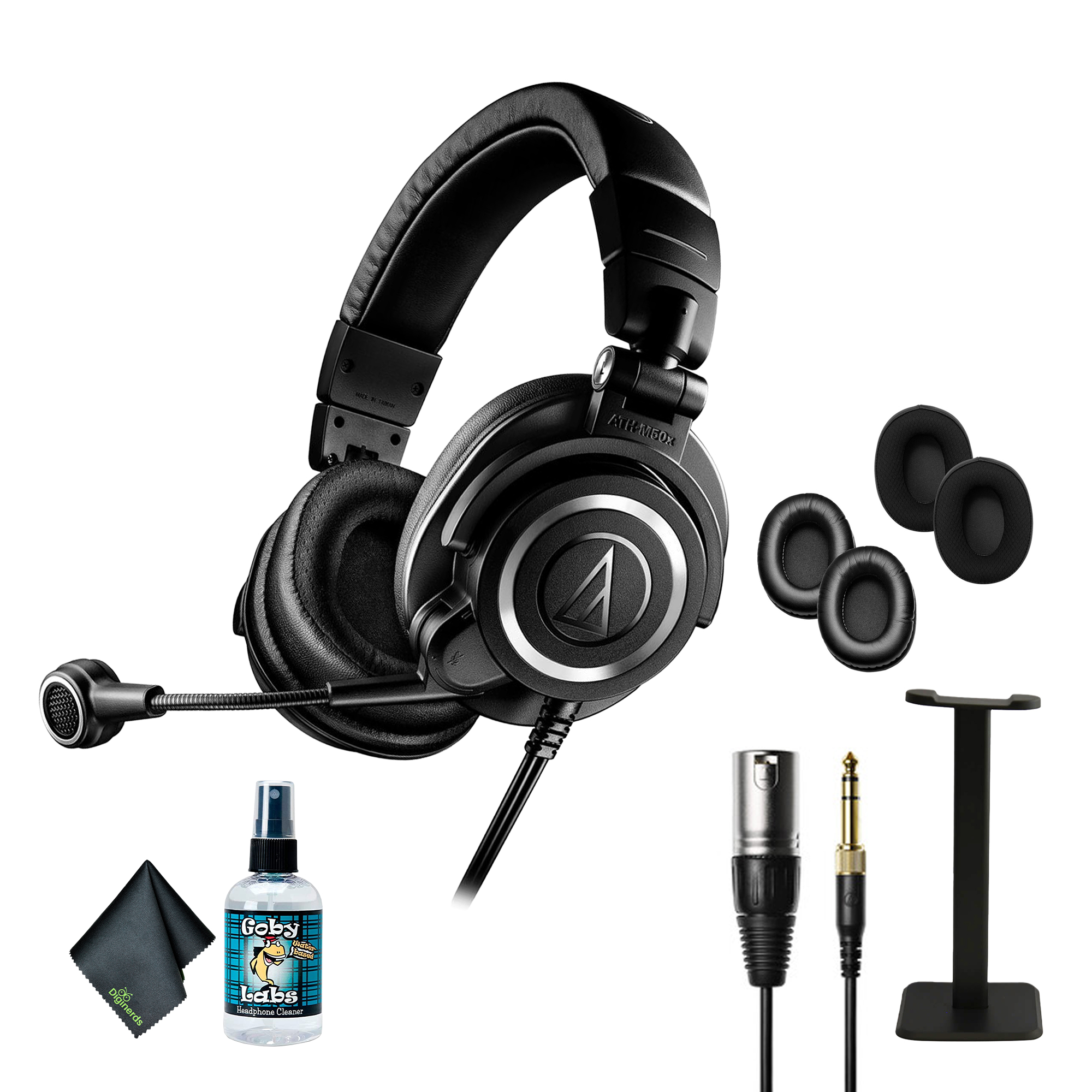 Audio-Technica ATH-M50xSTS XLR StreamSet Streaming Headset +