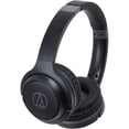 thumbnail image 1 of Audio Technica ATH-S200BTBK Wireless On-Ear Headphones with Built-In Mic/Control, 1 of 6