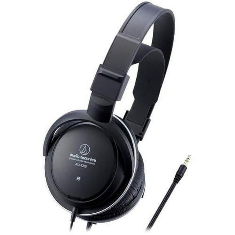Audio Technica ATH T200 Headphone Over The Ear Monitor Headphone