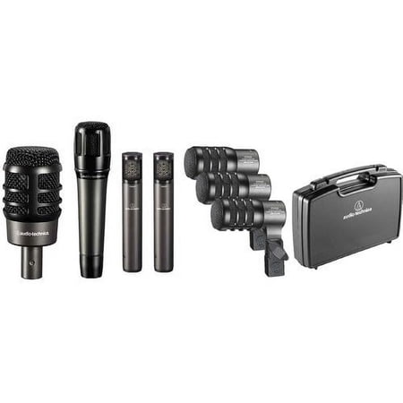 Audio-Technica ATM-DRUM7 7-Piece Drum Microphone Pack with Case
