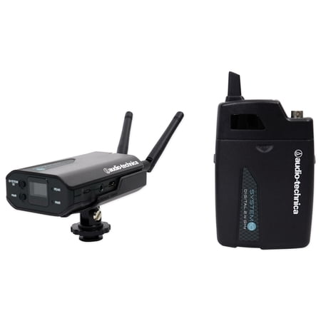 Audio Technica ATW-1701 System 10 Camera Mount Digital Wireless Microphone Mic