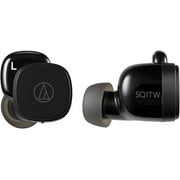 Audio-Technica Black ATH-SQ1TWBK True Wireless Earbuds