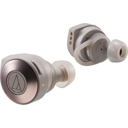 Audio-Technica - Solid Bass ATH-CKS5TW True Wireless In-Ear Headphones - Khaki