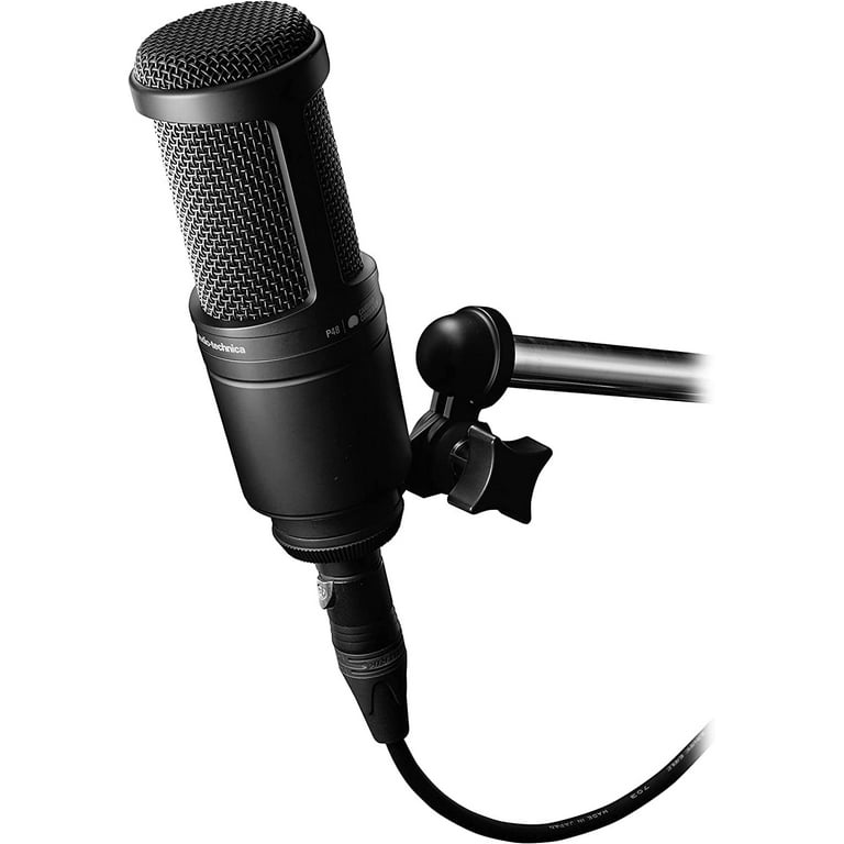 Audio-Technica Cardioid Condenser Studio XLR Microphone