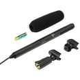 thumbnail image 1 of Audio-Technica Cardioid Normal & Tele Condenser Shotgun Video Camera Microphone, 1 of 5