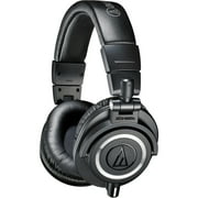 Audio-Technica DJ Noise Cancelling Over-Ear Headphones, Black, ATH M50