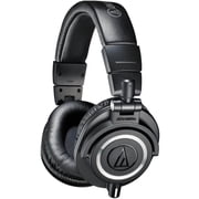 Audio-Technica DJ Over-Ear Headphones, Black, ATH M50