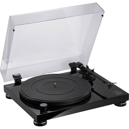 Audio Technica Fully Manual Belt-Drive Turntable AT-LPW50PB – Black