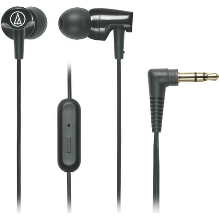 Audio-Technica - ATH-CLR100ISBK SonicFuel Wired In-Ear Earbuds - Black
