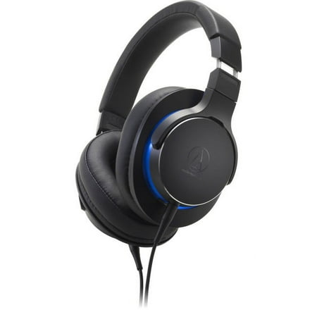Audio-Technica - ATH MSR7b Wired Over-the-Ear Headphones - Black