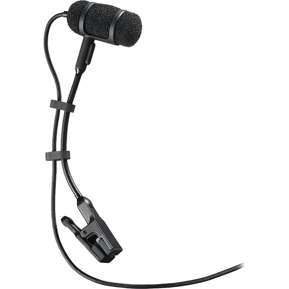 Audio-Technica Cardioid Condenser Clip-on Instrument Microphone (PRO 35)