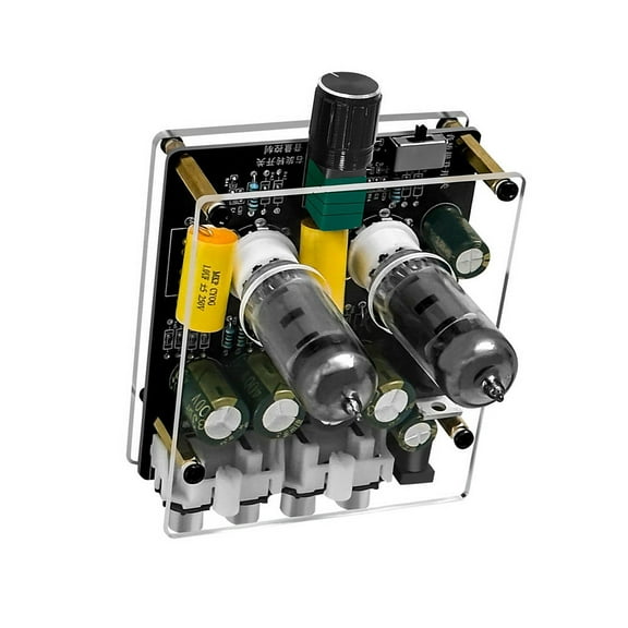Audio Tube Preamplifier Amplification 5 Times, Shielded Signal Line Recommended for Distortion Reduction