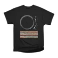 Audio Turntable with Vinyl Records T-Shirt Tee Gift For Him Merch For ...