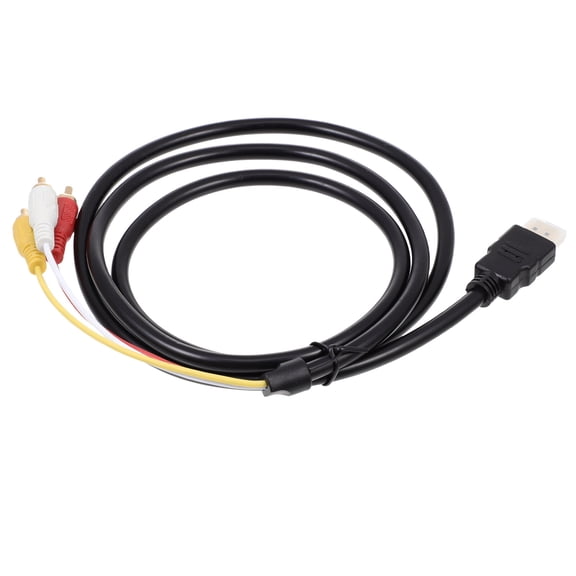 Audio Video Cable Patch Cord Portable High Definition Adapter Connecting Jumper
