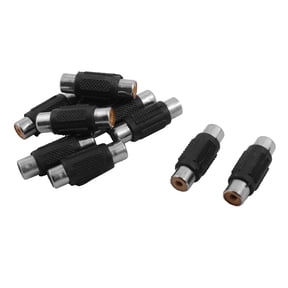 Audio Video Cable Wire RCA Female to Female Connector Coupler Jack Adapter 10pcs