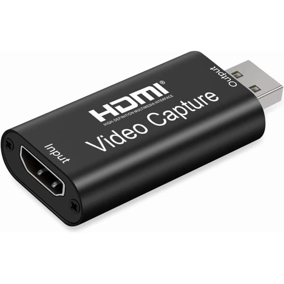 Audio Video Capture Cards, 1080p HDMI Capture Card for Gaming, Streaming Compatible with Nintendo Switch, PS3/4, Xbox One, Twitch, YouTube