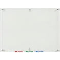 thumbnail image 1 of Audio Visual Direct Clear Glass Dry-Erase Board - 36" x 48" - Includes Board and Aluminum Marker Tray, 1 of 7