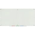 thumbnail image 1 of Audio-Visual Direct Clear Glass Dry-Erase Board Set - 8' x 4' - Includes Hardware & Marker Tray (Non-Magnetic), 1 of 4