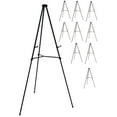 thumbnail image 1 of Audio-Visual Direct Lightweight Aluminum Telescoping Display Easel, 70 inches, Black (10 Pack), 1 of 8
