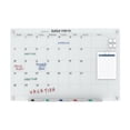 thumbnail image 1 of Audio-Visual Direct Magnetic Glass Dry Erase Board Set (4' x 3', Calendar White) for Wall - Monthly Planner, 1 of 8