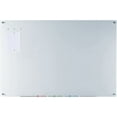 thumbnail image 1 of Audio-Visual Direct Magnetic White Glass Dry-Erase Board Set - 40" x 60" - Includes Magnets, Hardware & Marker Tray, 1 of 9