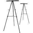 thumbnail image 1 of Audio-Visual Direct Pack of Lightweight Aluminum Flip-Chart Presentation Easel, 70 inches Tall, Black (2 Pack), 1 of 8