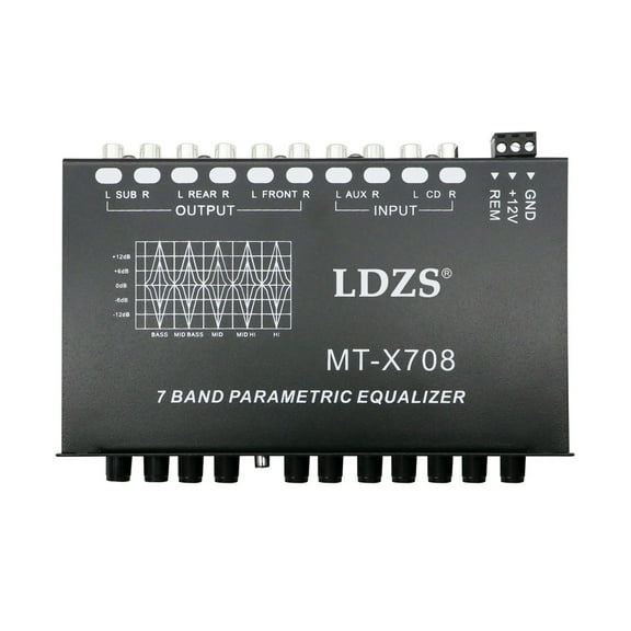 Audio player,7 Band Car Audio Equalizer Car Professional 7 Band Qudai Huiop Car Eq Over Eq Over Amplifier