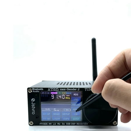 Audio and video decoder,Ham Radios Cw Screen Portable Band Radios Cw Wifi Decoder V2 2.4inch Lna Bt Functions Cw Wifi Lna 2.4inch Screen Portable Wifi Lna Bt With Ham Radios Radio Receiver