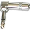 thumbnail image 1 of Audio2000'S ACC3186S 1/4 Inch Stereo TRS Male, Right-Angle Connector with Gold-Plated Tip, 1 of 1