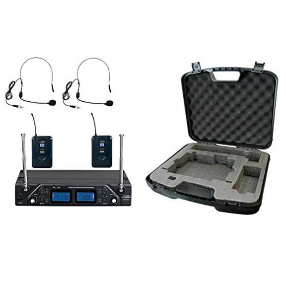 G3C21107LAudio2000'S AWM6502UH UHF PLL Frequency Agile Wireless Headset System