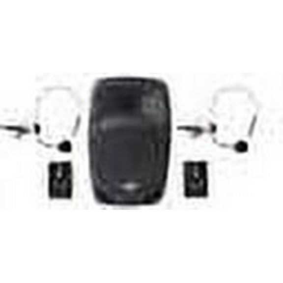 Audio2000'S WP6407X 2-Channel Rechargeable Wireless PA with Bluetooth