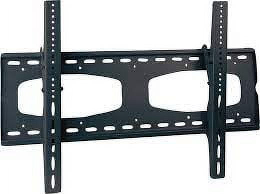 Audio2000'S WS420B Fixed TV Wall Mount Bracket Slim Low Profile for 50,55,60,65 Inch Flat Screen TVs, VESA 600X400 (Color: BLACK)