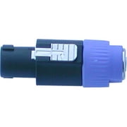 Audio2000S tm ACC31A1-P 2 pc Speakon Male to 1/4" Jack Connector