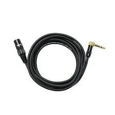 Audio2000's C20012 12 Ft 1/4" TRS Right Angle to XLR Female Cable