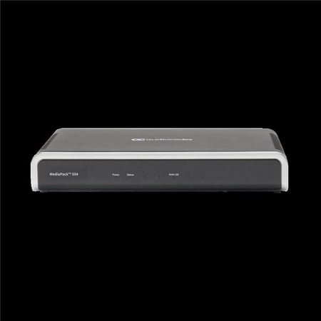 AudioCodes MP504-2S-SIP Mediapack 5XX Analog VoIP Gateway with 2 FXS Voice Interfaces & Software Upgradable Option to 4 FXS