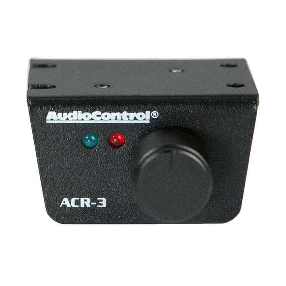 AudioControl ACR-3<br/> Dash Mount Wired Remote Level/Bass Control For Select AudioControl Sound Processors