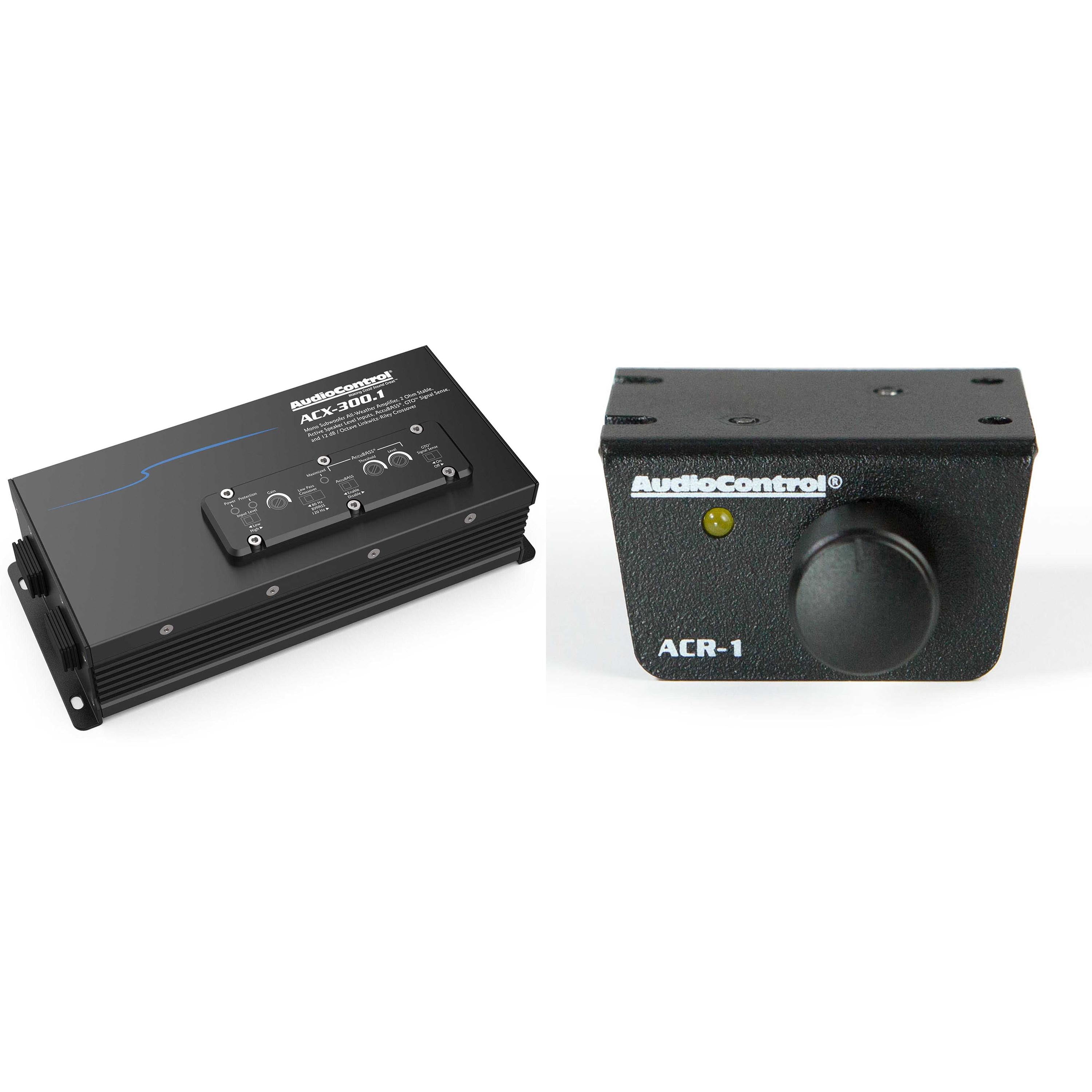 AudioControl ACX-300.1 Mono Powersports/Marine Amplifier — 300 watts ...