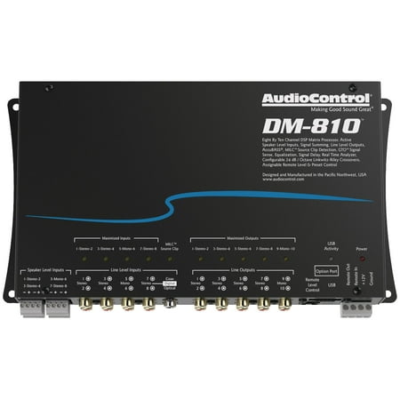 AudioControl - 10-Channel Digital Matrix Processor - Black