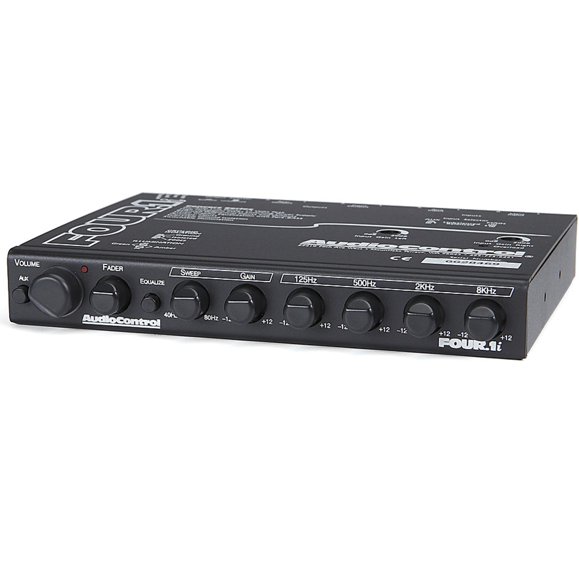 AudioControl FOUR.1i InDash Equalizer with Aux Inputs
