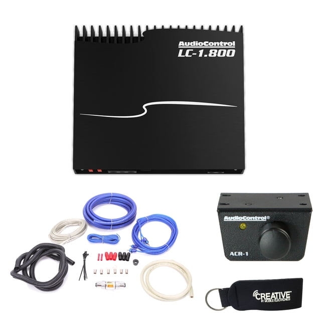 AudioControl LC-1.800 High-Power Mono Subwoofer Amplifier with Accubass ...