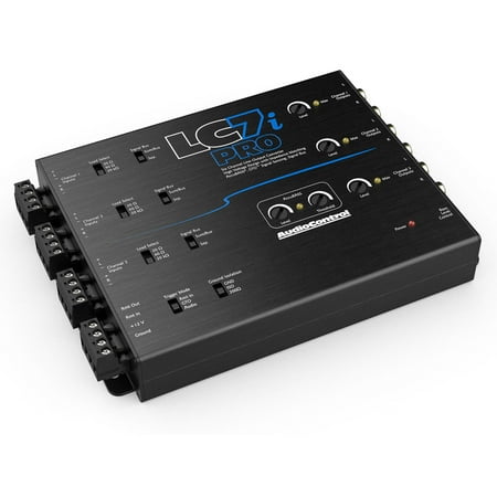 AudioControl LC7i PRO 6 Channel Line Out Converter with AccuBASS & Dash Remote