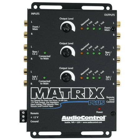 AudioControl Matrix Plus 6-Channel Line Driver