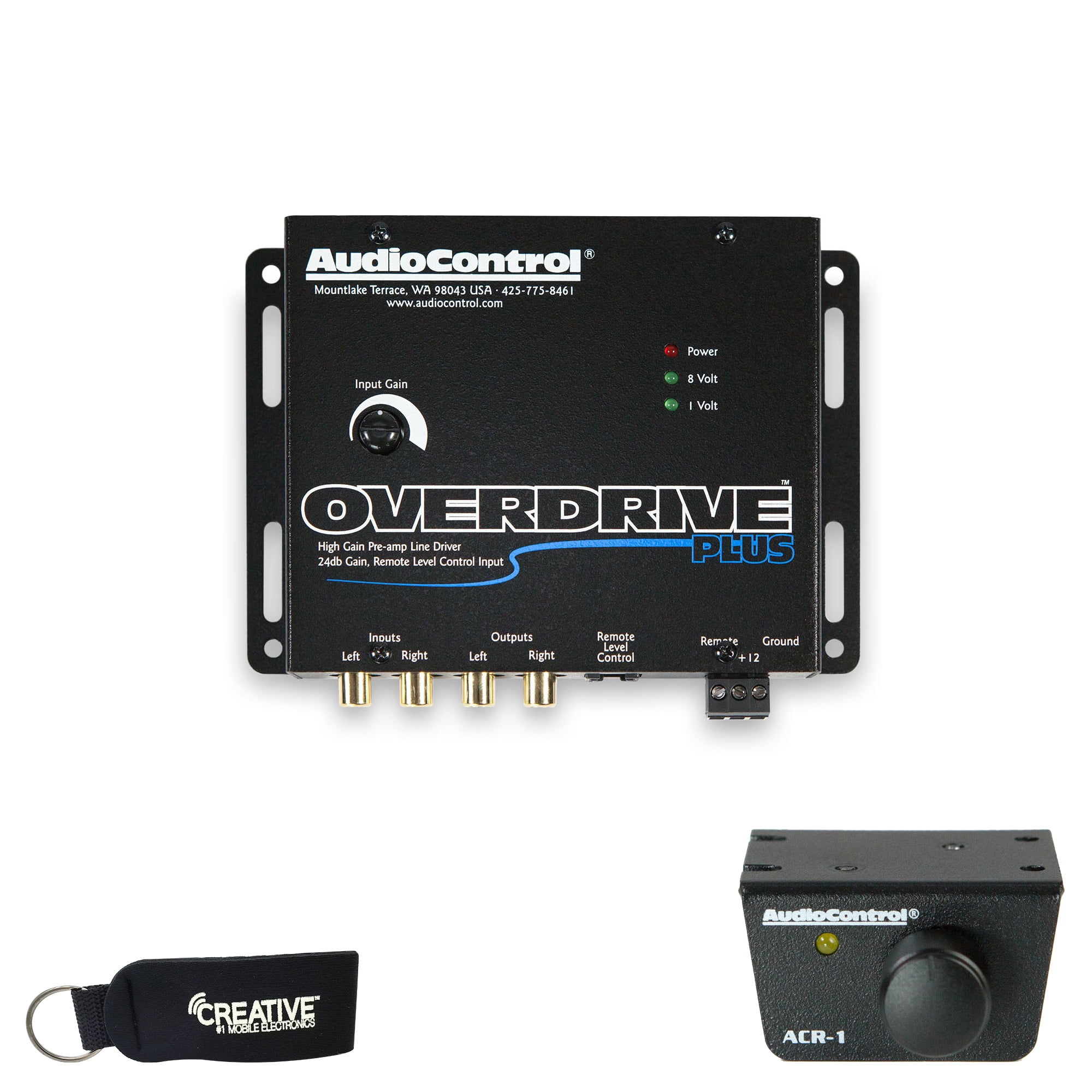 AudioControl OVERDRIVE PLUS 2 Channel Line Driver with Optional